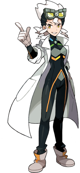 Pokemon Professor Burnet (278x600), Png Download