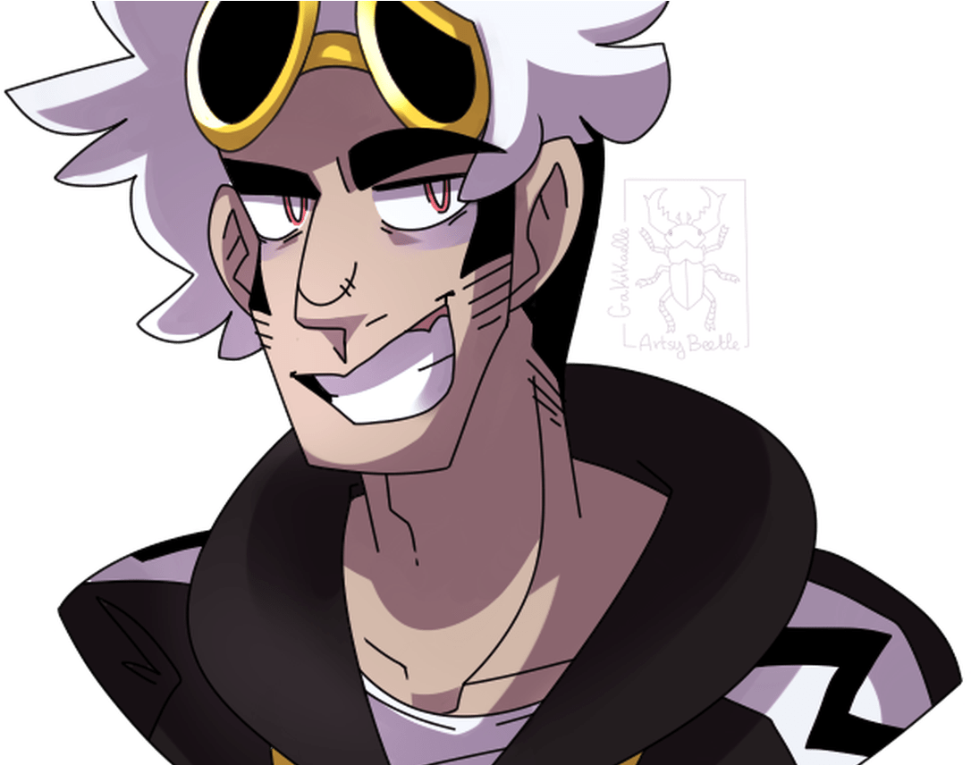 It's Ya Boi, Guzma By Gakikaelle On Deviantart - Cartoon (1368x855), Png Download