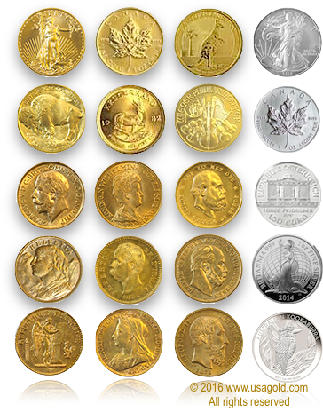 A Diversified Approach To The Precious Metals' Portfolio - Best Looking Gold Coins (364x464), Png Download