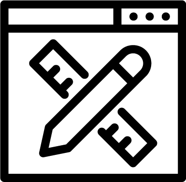 Browser - Web Design (384x376), Png Download