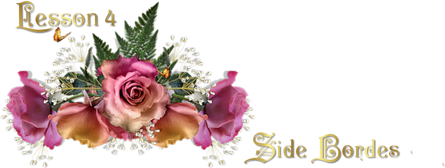Side Borders Can Give A Different Look To A Webpage, - Garden Roses (1687x350), Png Download