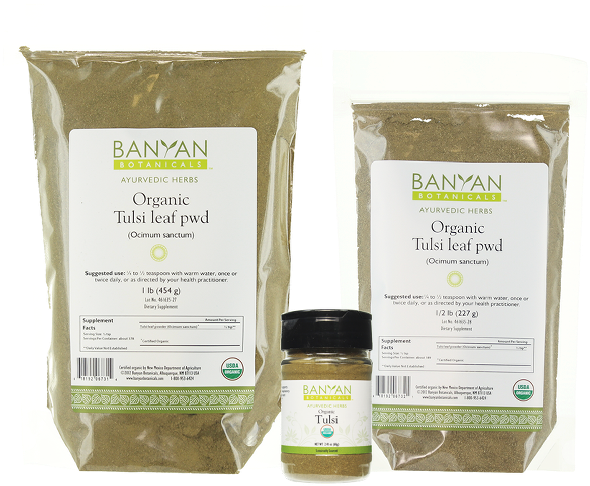 Banyan Botanicals Tulsi Powder (1292x1292), Png Download