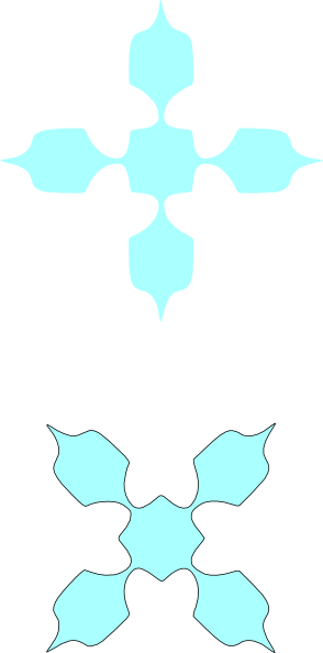 How To Set Use Light Blue Flower Svg Vector - 一个人的爱与死 (294x594), Png Download
