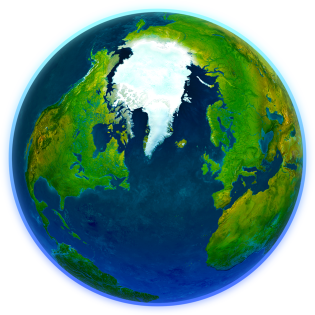 Earth 3d On The Mac App Store - Earth 3d (630x630), Png Download