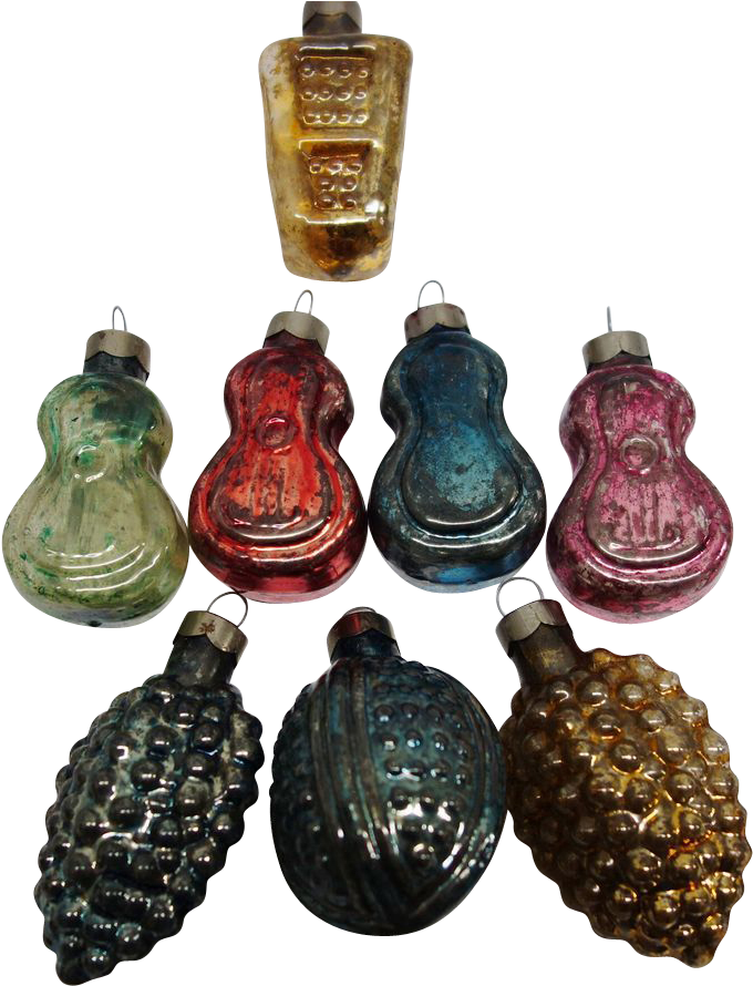 Rare 1935-40's American Fancy Molded Glass Christmas - Glass (889x889), Png Download