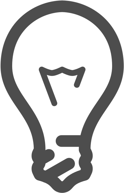 Medium Image - Light Bulb Computer Logo (800x800), Png Download