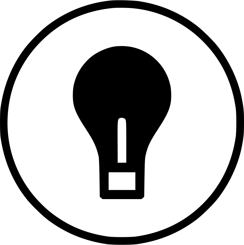 Bulb Source Light Idea Luminous Comments - Icon (980x982), Png Download