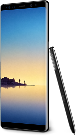 Galaxy Note8 - Samsung Galaxy Note 8 Uae (603x538), Png Download