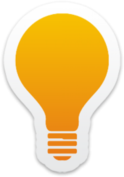 Bulb Icon Png - Light Bulb Icon (600x600), Png Download