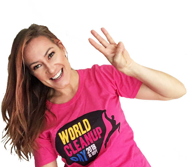 Do You Know The “v-sign” “v” For Victory As It Stands - World Cleanup Day (768x576), Png Download