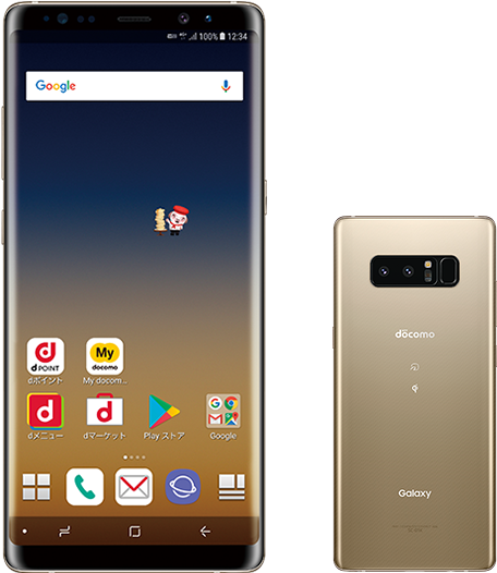 Image Of Galaxy Note8 Sc-01k - Galaxy Note8 (596x548), Png Download