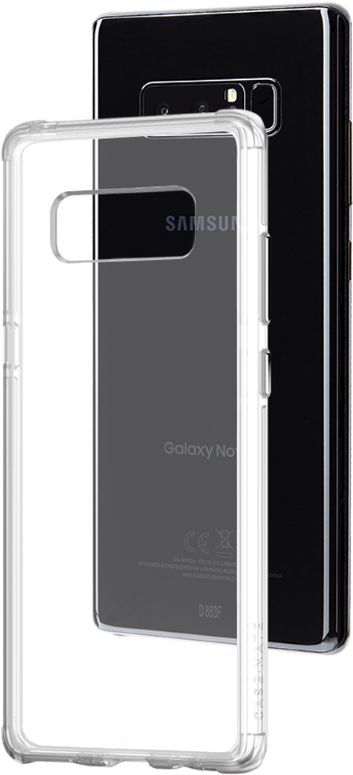 Tough Clear Case For Samsung Galaxy Note 8, Made By (1200x800), Png Download