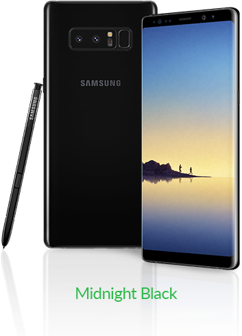 Smart Note 8 Img - Samsung Galaxy Note 8 - 64 Gb - Dual Sim - Black (355x498), Png Download