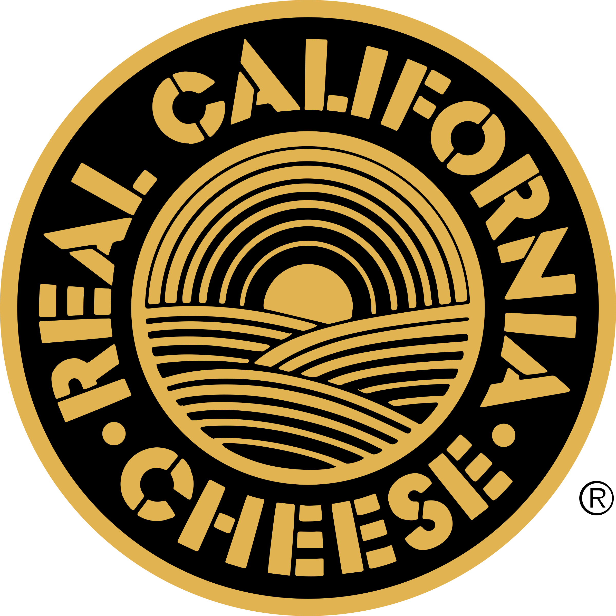 Real Clifornia Cheese Logo Png Transparent - Real California Cheese Seal (2400x2400), Png Download