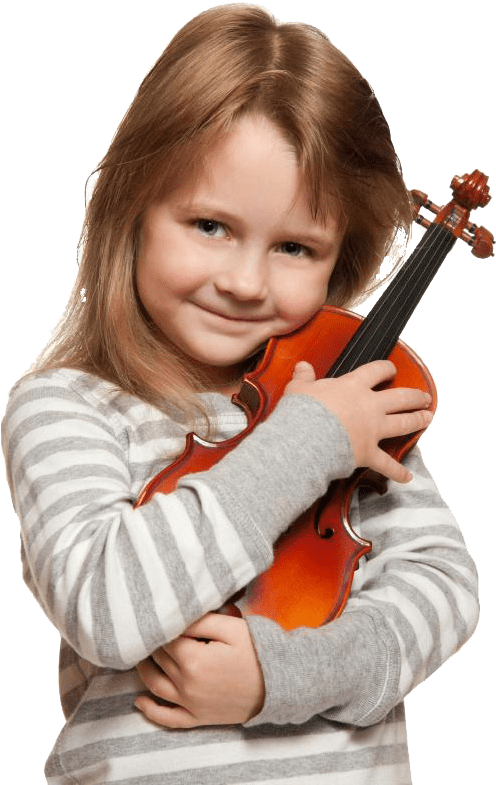 Children Violin (566x848), Png Download