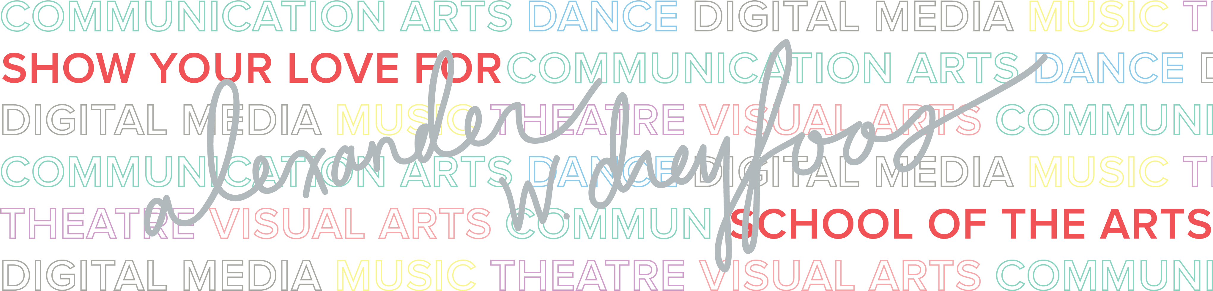 Show Your Love - London Arts (4083x1042), Png Download