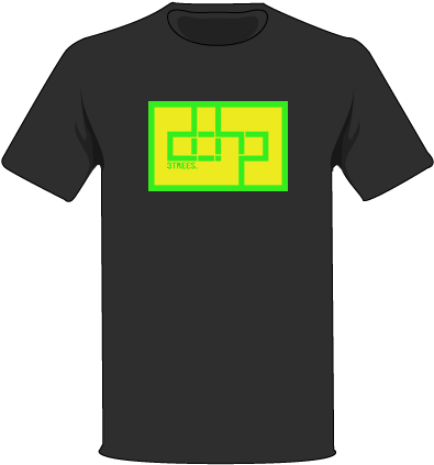 The Green / Black / Small Colormedohp Custom Tree-shirts - Active Shirt (612x792), Png Download