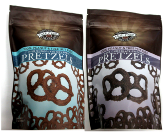 Mini Twist Pretzels - Candy (371x480), Png Download