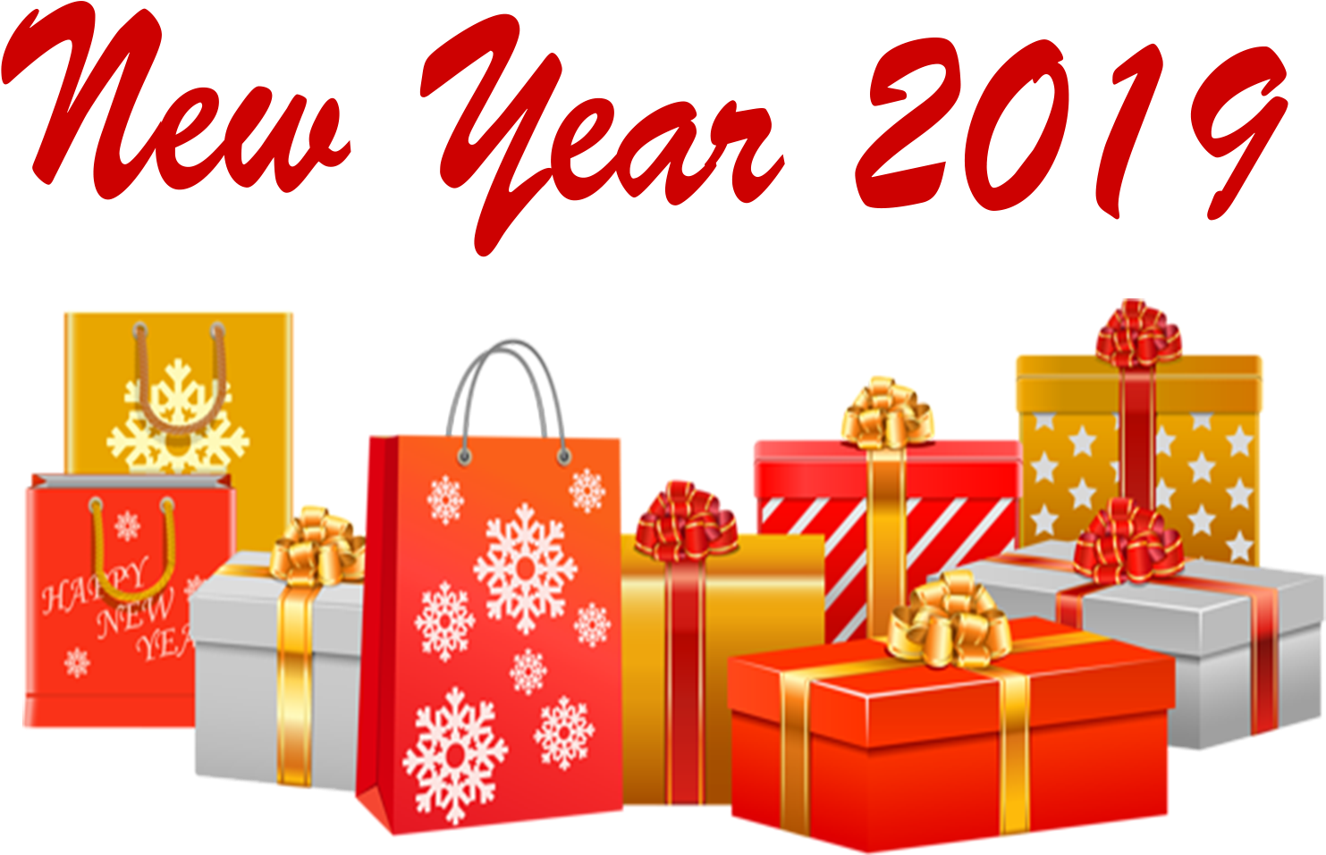 New Year 2019 Background (1704x1131), Png Download