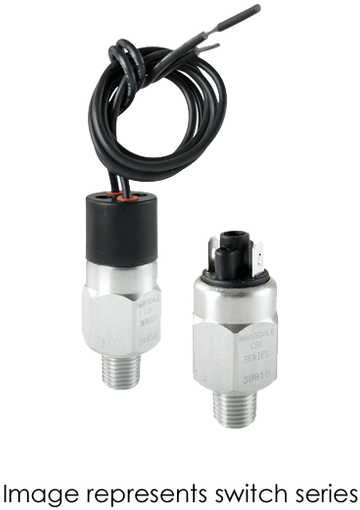 Barksdale Series Csk Compact Pressure Switch, Single (490x588), Png Download