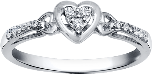 Clearing Up The Confusion Between Promise Rings And - Wind's Embrace Engagement Ring (560x398), Png Download