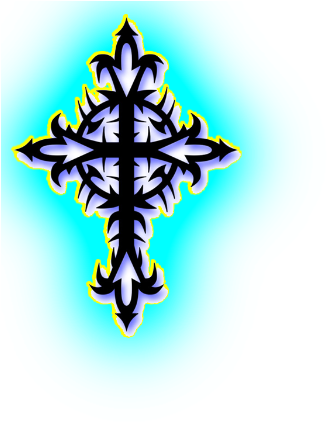 Cross Tattoos Clipart Paper - Tattoo Image For Photoshop (356x452), Png Download