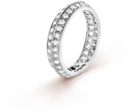 Only Relatives And Close Friends Of The Couple Were - Wedding Ring (535x535), Png Download