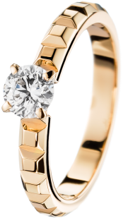 Boucheron Clou De Paris Solitaire (370x370), Png Download