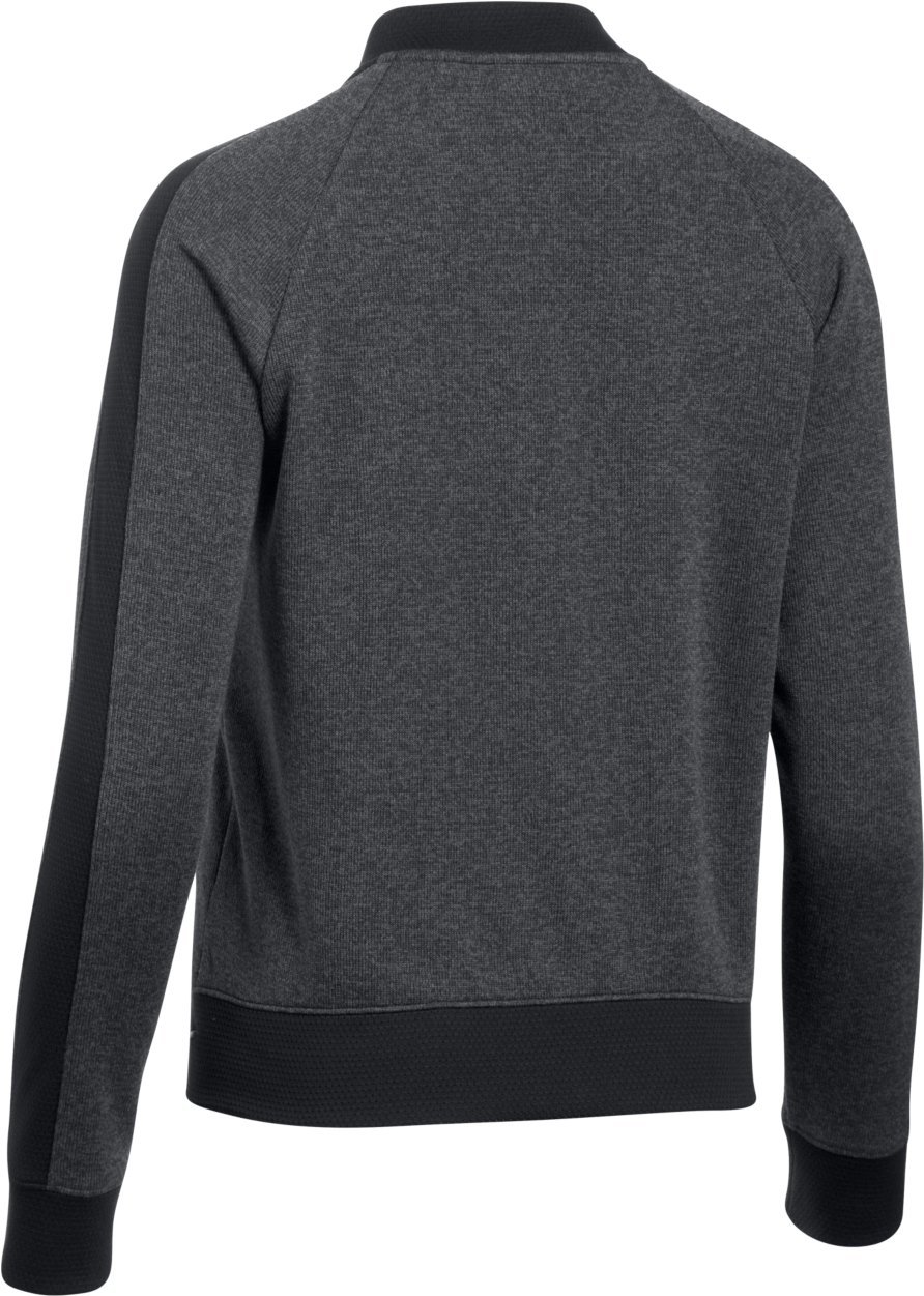 Under Armour Women's Peak Performance Fleece Bomber - Sweater (908x1250), Png Download