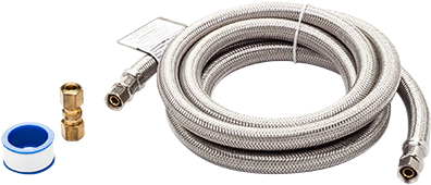 Smart Choice 6' Stainless Steel Refrigerator Waterline - Firewire Cable (511x473), Png Download