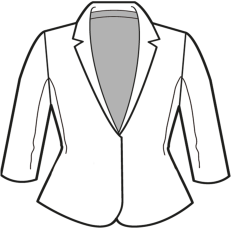 Hc Jjdc Suitjacket05 - Design (461x540), Png Download