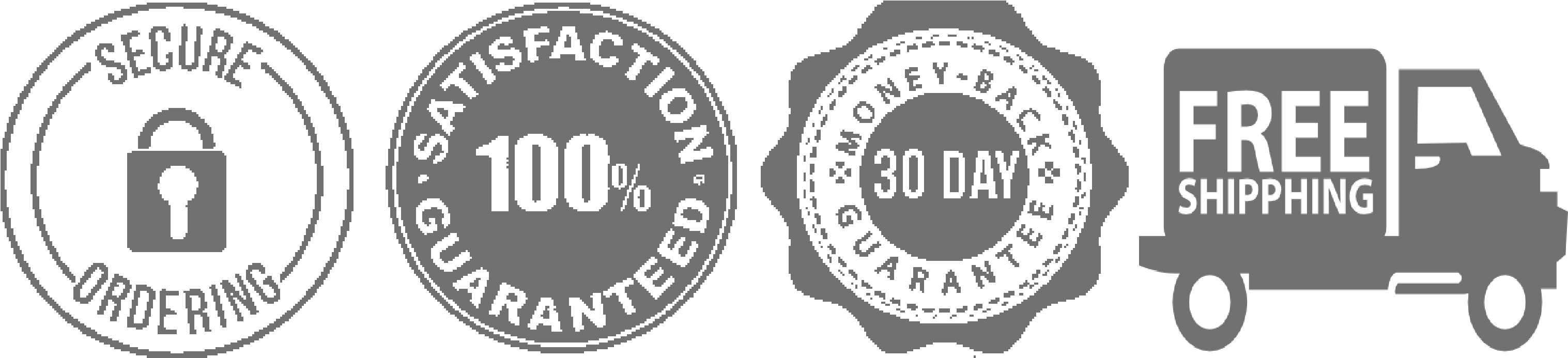 Leave A Reply Cancel Reply - Grey Trust Badges (3033x1091), Png Download