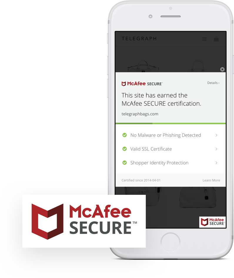 See If You Can Trust A Site - Mcafee Secure (800x1000), Png Download