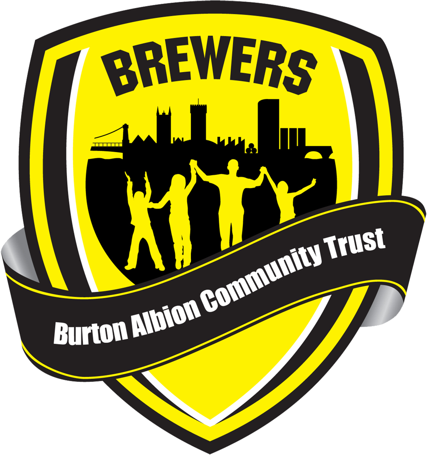 Burton Albion Community Trust - Burton Albion Logo Png (1700x1674), Png Download