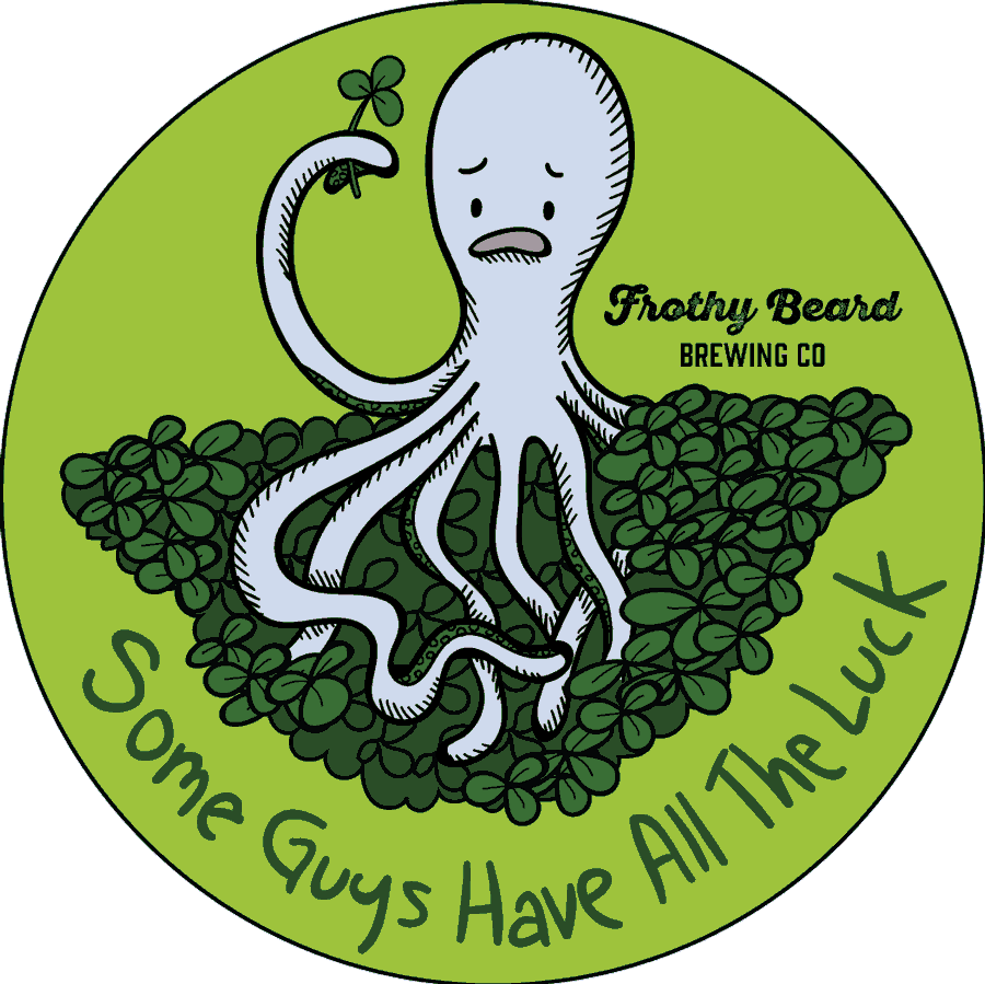 Sticker Of "unlucky Octopus" Which Is From The St - Octopus (900x899), Png Download
