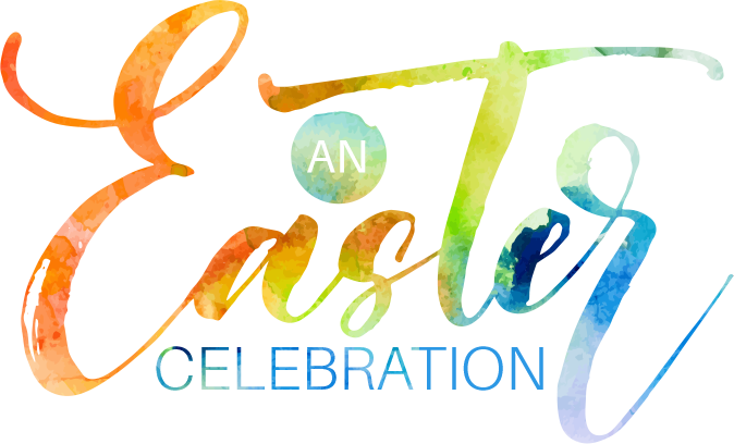 Calligraphy Happy Easter (674x408), Png Download