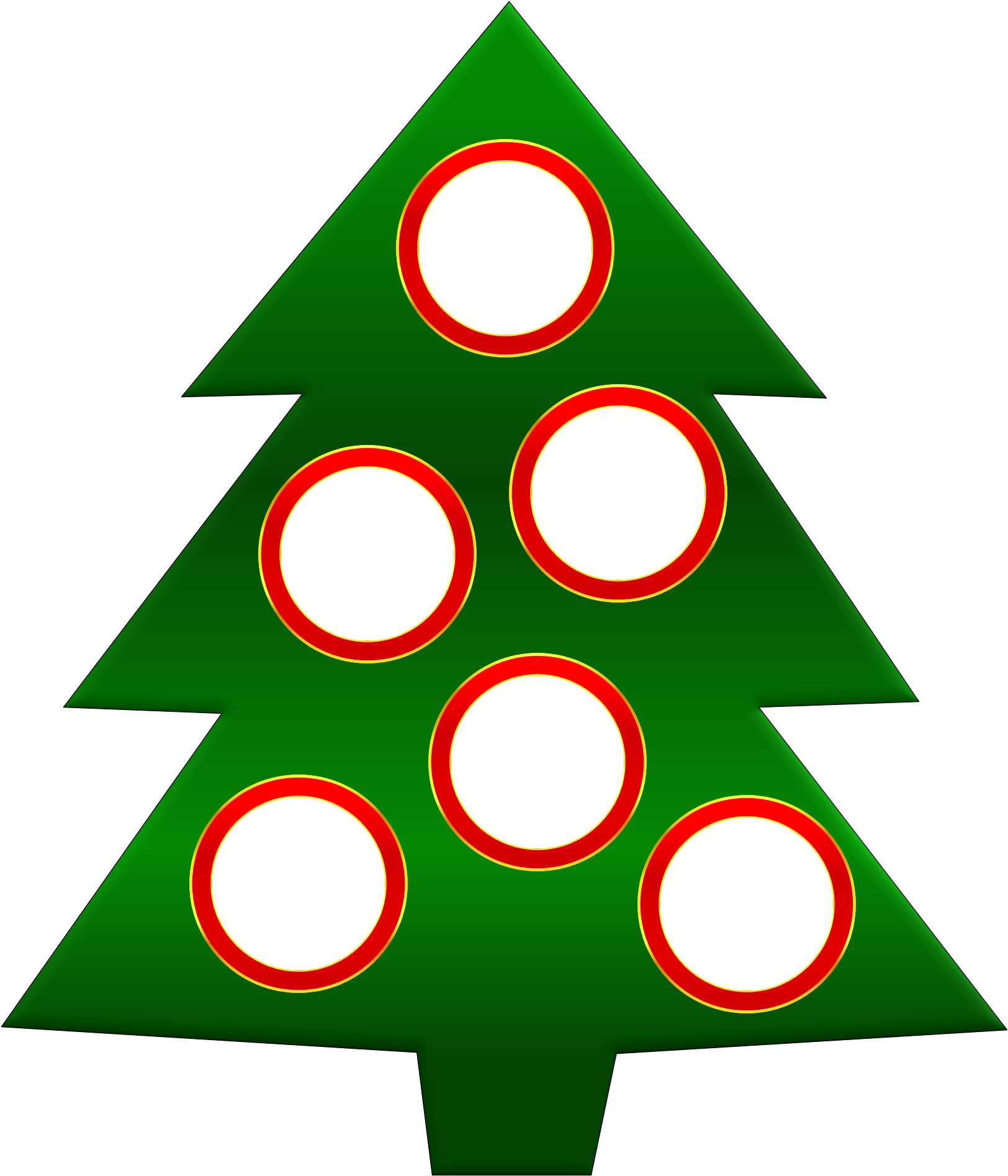 Free Icons Png - Circle Frame Christmas Png (2000x2000), Png Download