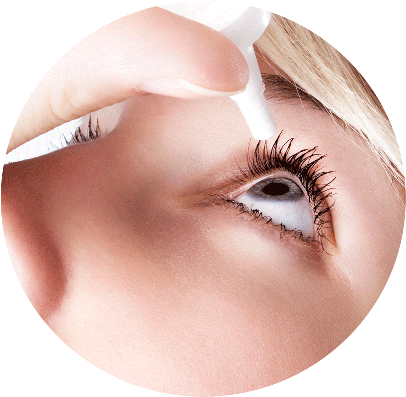 Dry Eye Can Affect People Of All Ages - Eye Doctor (843x815), Png Download