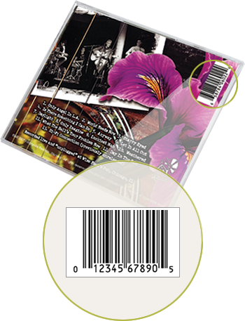 Barcode For Music - Pansy (350x457), Png Download