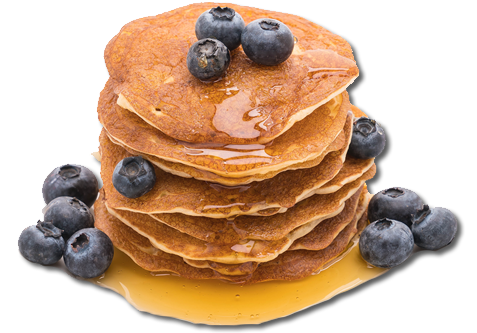Breakfast Anyone - Pancake (1132x611), Png Download