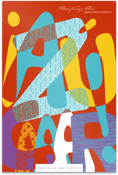 Museum-quality Poster - Celia Cruz Poster (690x690), Png Download