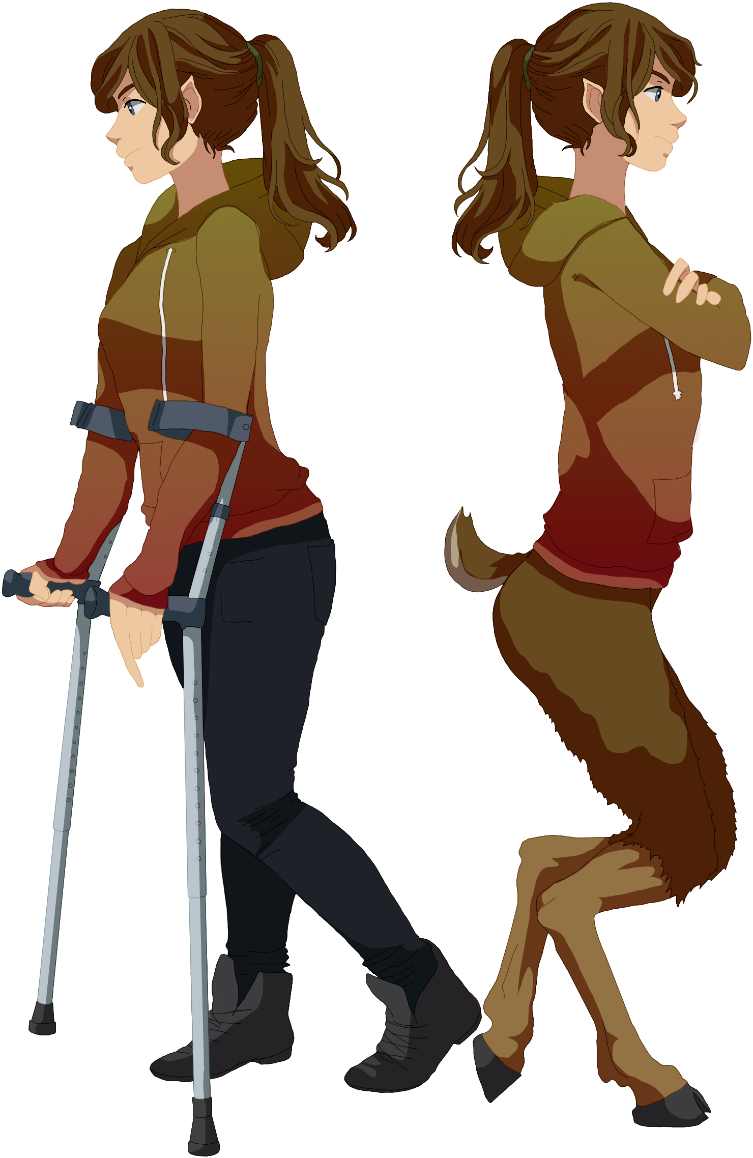 Faun Satyr Oc Supernatural Monsters Pinterest Png Great - Satyr Oc (1576x2480), Png Download