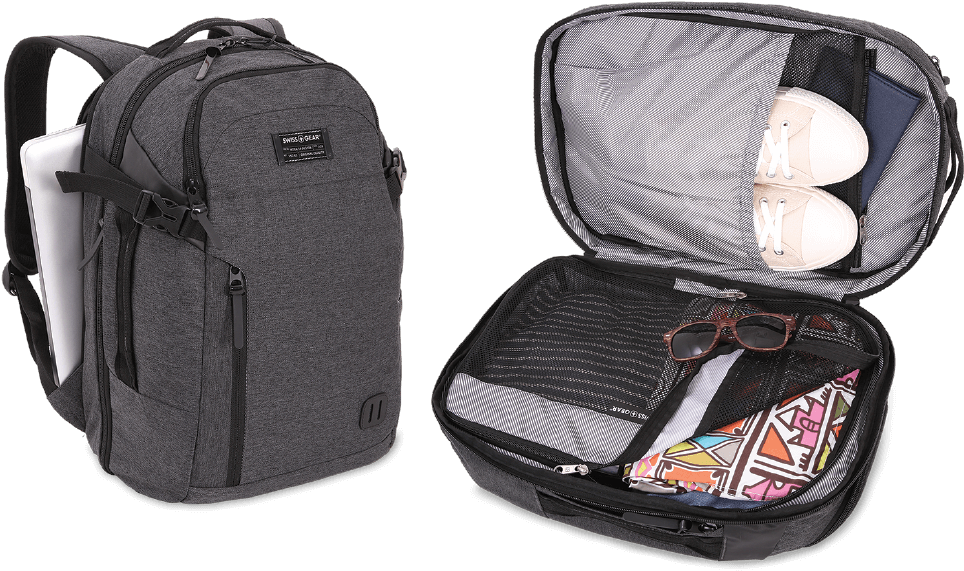 The Getaway Weekend Backpacks By Swissgear - Swissgear Getaway Collection Weekend Backpack (999x606), Png Download