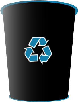 Free Icons Png - Trash (402x405), Png Download