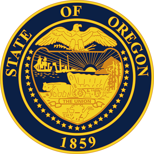 State Of Oregon Seal - Oregon Seal (500x500), Png Download