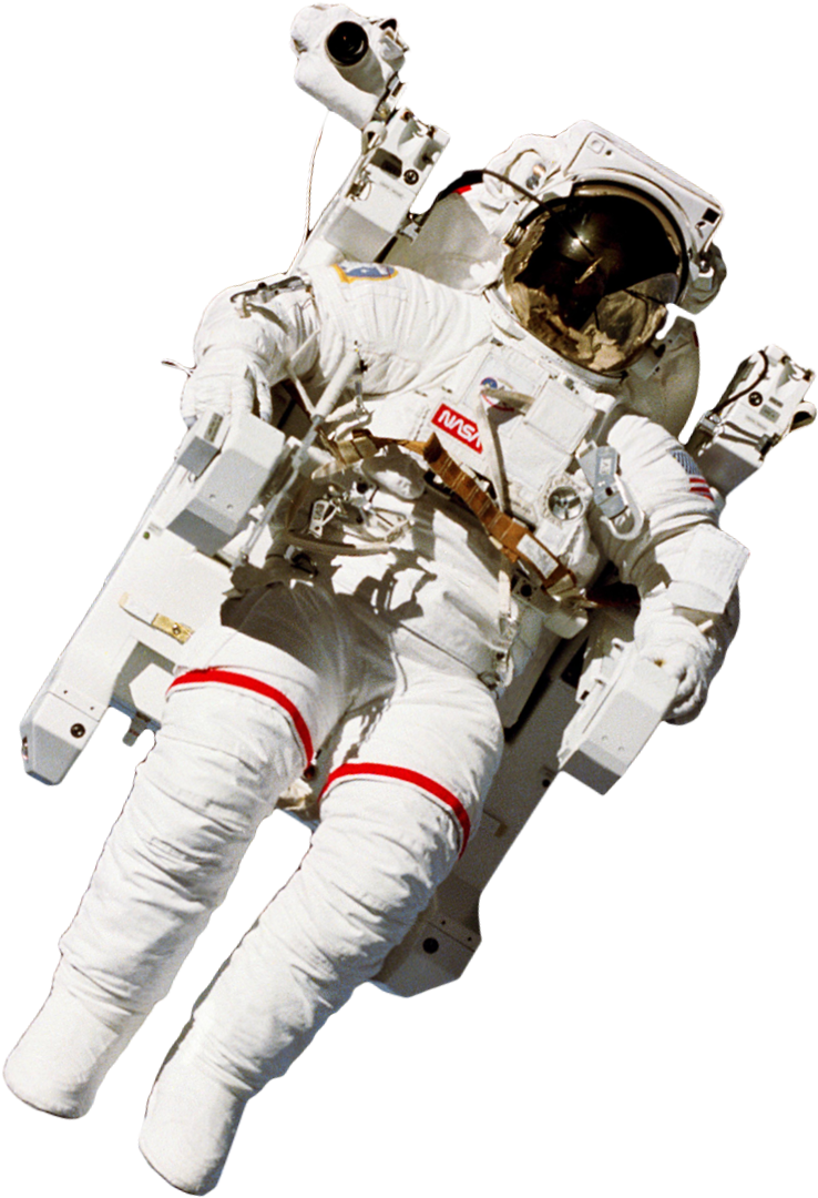 Astronaut - Spaceman Png (919x1238), Png Download