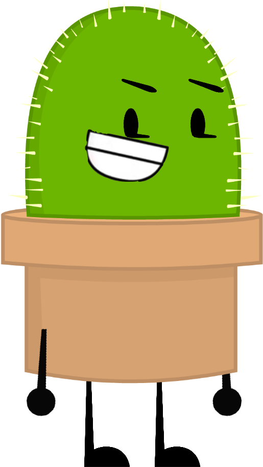 Object Terror Cactus - Object Terror Cactus Body (521x917), Png Download