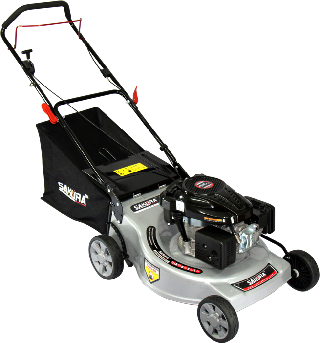 Lawn Mower, 21" Hand Push - Walk-behind Mower (720x720), Png Download