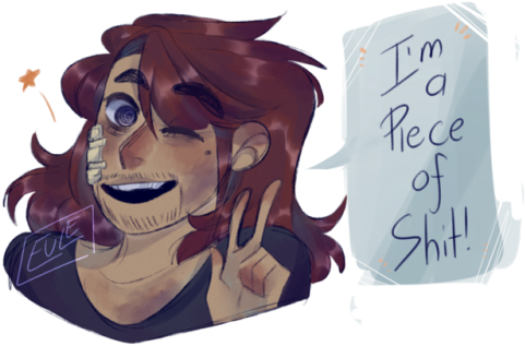 I Miss This Au - Cartoon (500x345), Png Download