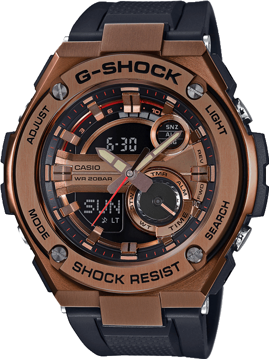 Scene1 - Casio - Casio Watch G-shock Gst-210b-4aer (700x700), Png Download